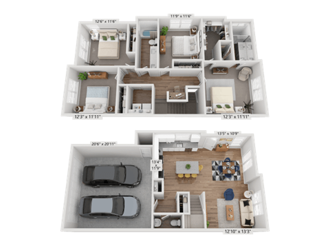 6205 Longstem Way 2-4 Beds Apartment for Rent - Photo Gallery 34